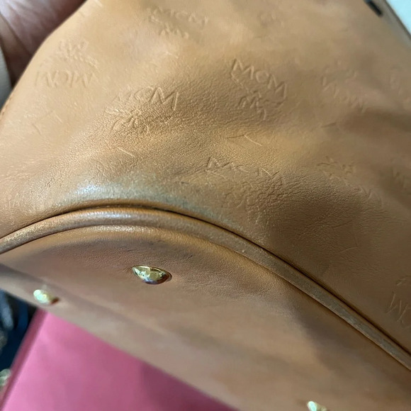 MCM Leather Tote - Picture 15 of 16